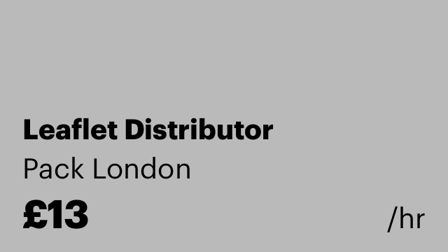 Leaflet Distributor