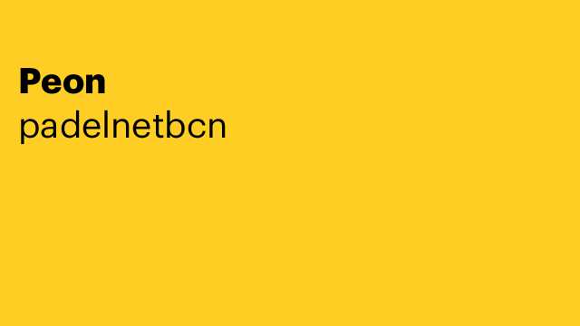 Peon