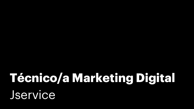 Técnico/a Marketing Digital