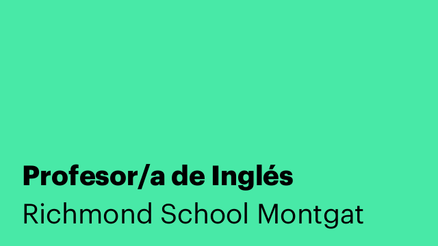 Profesor/a de Inglés