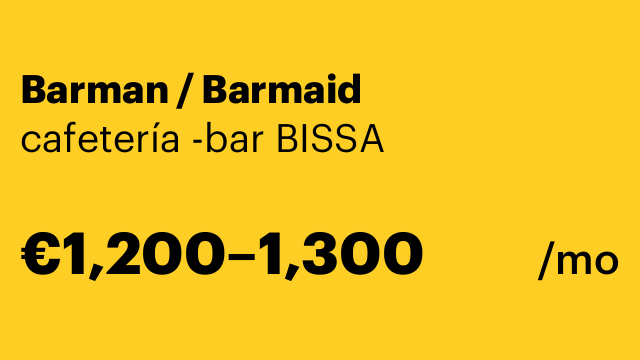 Barman / Barmaid