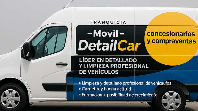 Se buscan trabajadores para lavadero móvil DetailCar