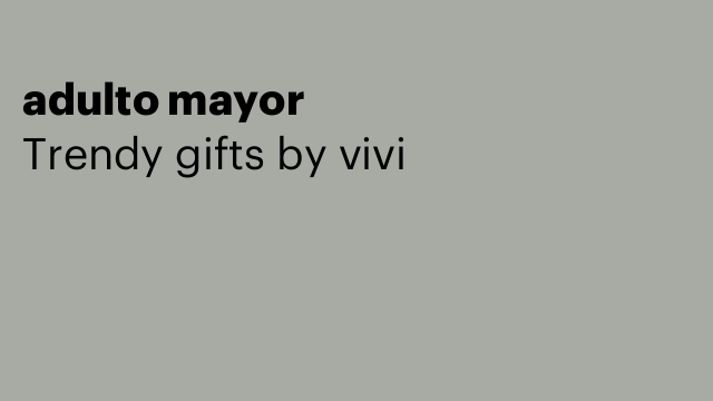 adulto mayor