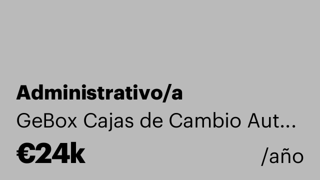 Administrativo/a