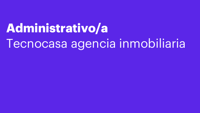 Administrativo/a