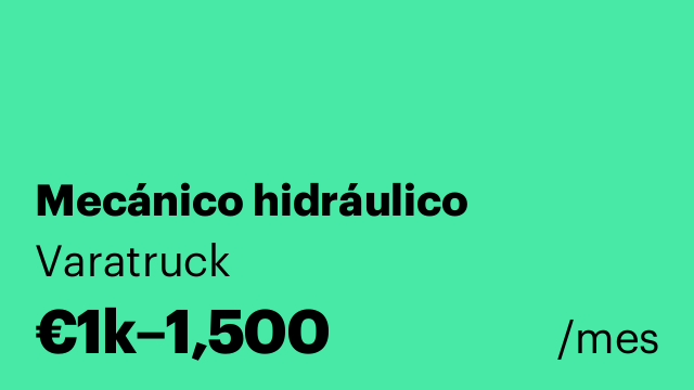 Mecánico hidráulico