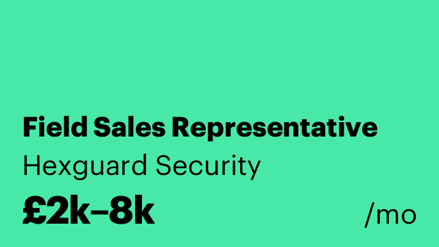 Field Sales Representative