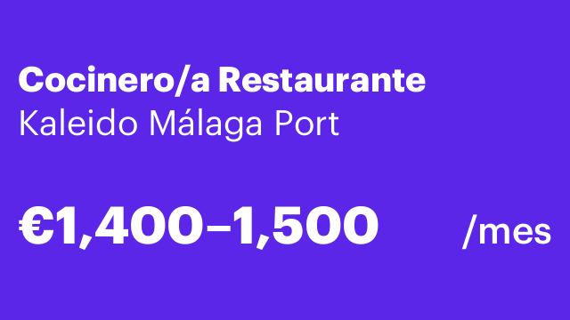 Cocinero/a Restaurante