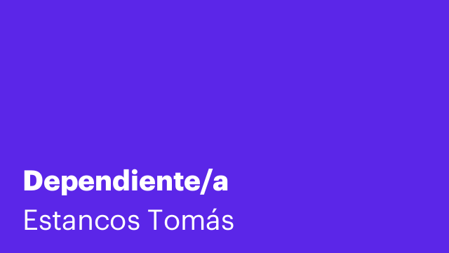 Dependiente/a