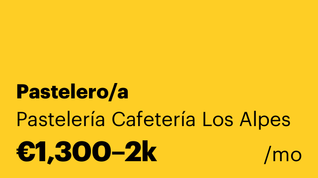 Pastelero/a