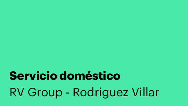 Servicio doméstico