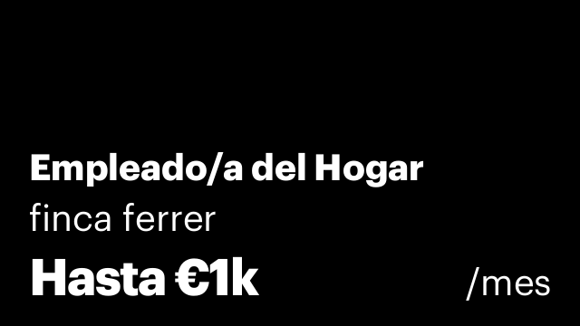 Empleado/a del Hogar