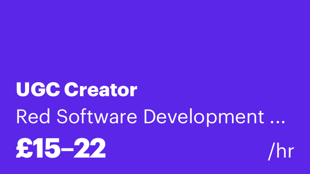 UGC Creator