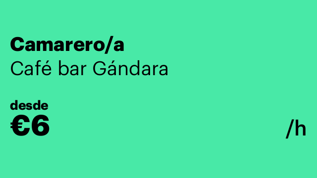 Camarero/a