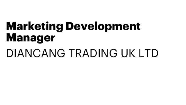 Marketing Development Manager