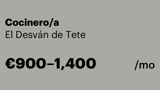 Cocinero/a