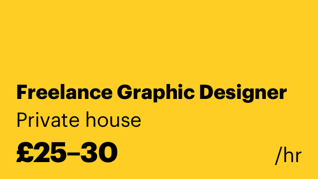 Freelance Graphic Designer