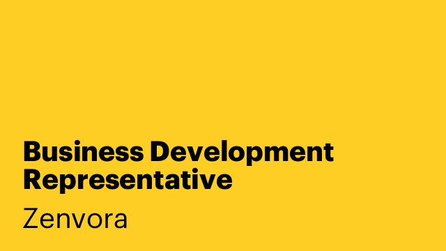 Business Development Representative