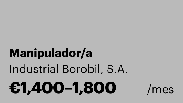 Manipulador/a