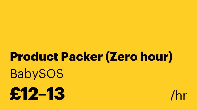 Product Packer (Zero hour)