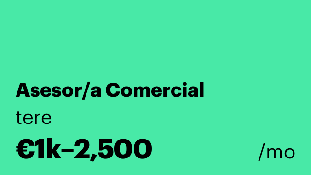 Asesor/a Comercial
