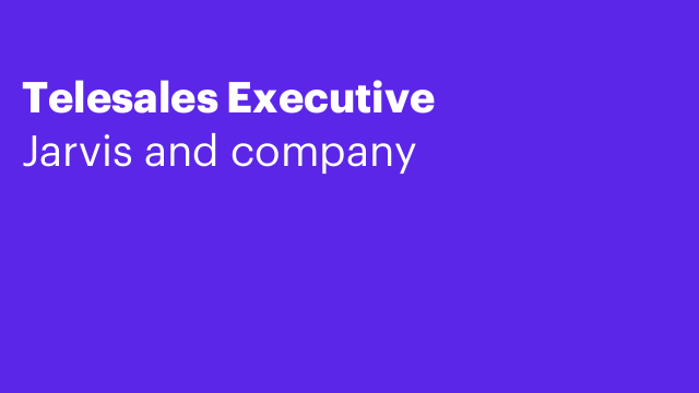 Telesales Executive