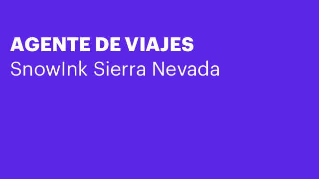 AGENTE DE VIAJES