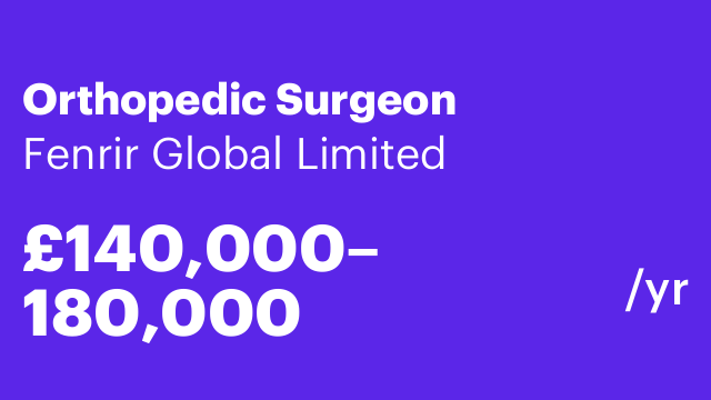 Orthopedic Surgeon