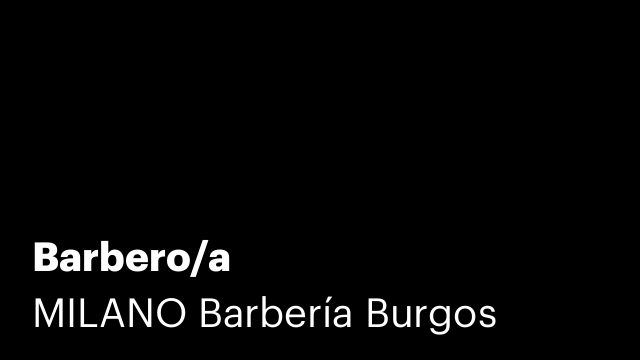 Barbero/a