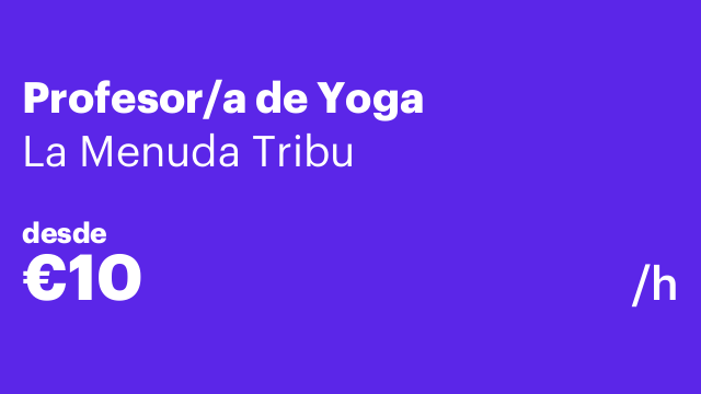 Profesor/a de Yoga