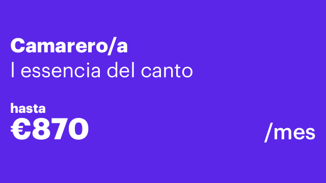 Camarero/a