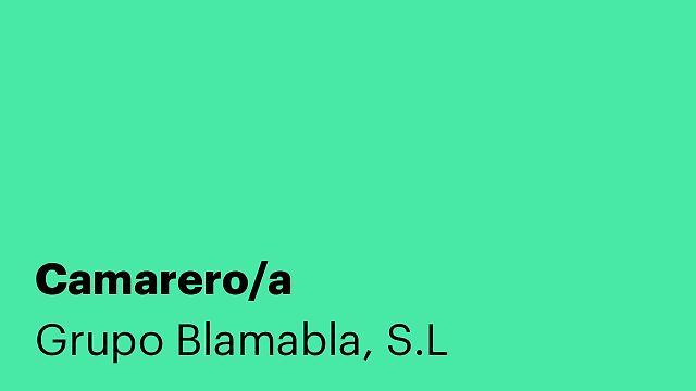 Camarero/a