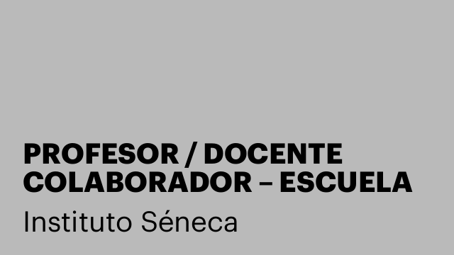 PROFESOR / DOCENTE COLABORADOR – ESCUELA DE NEGOCIOS (MADRID / ONLINE)