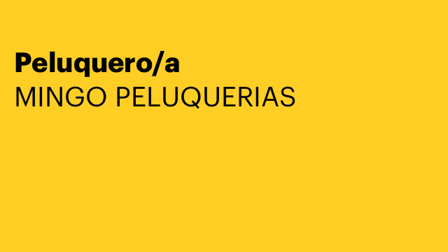 Peluquero/a