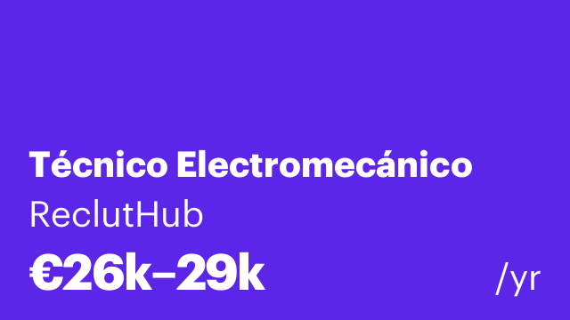 Técnico Electromecánico