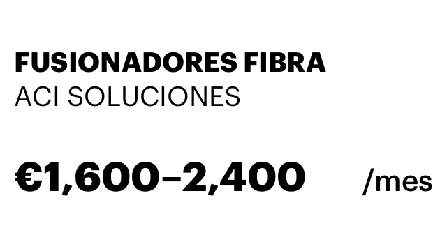FUSIONADORES FIBRA
