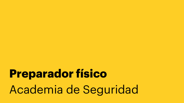 Preparador físico