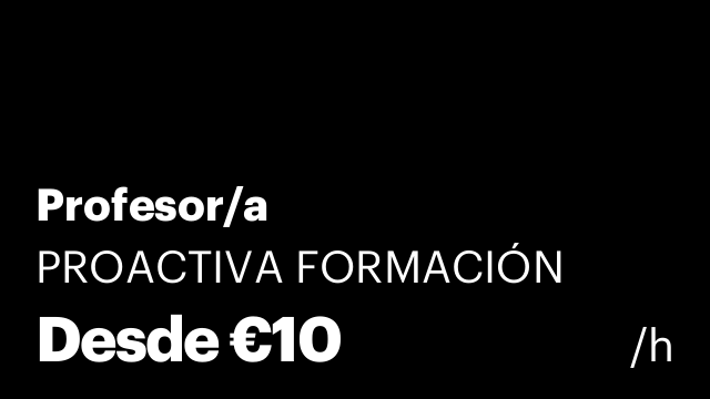 Profesor/a