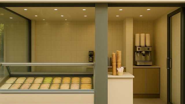 Dependiente heladería