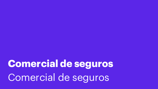 Comercial de seguros