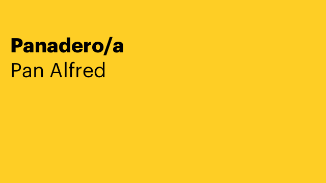 Panadero/a