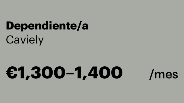 Dependiente/a
