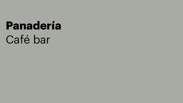 Panadería