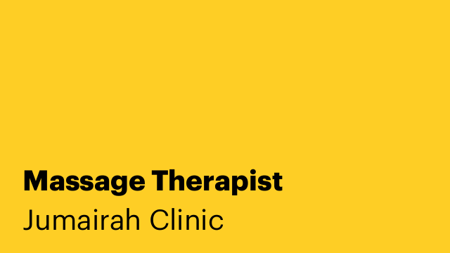 Massage Therapist