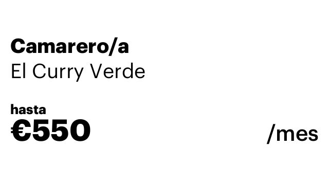 Camarero/a