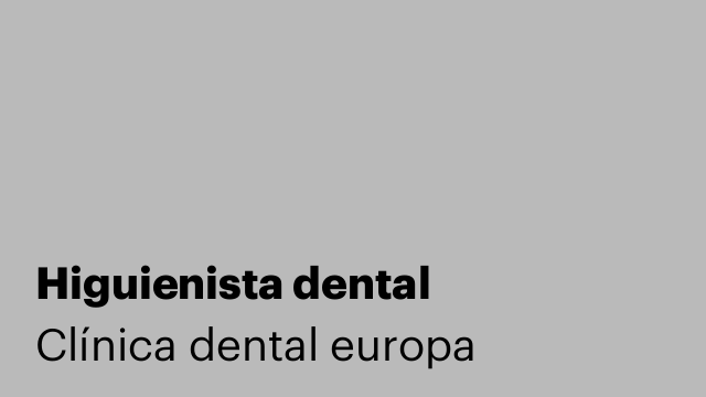 Higuienista dental