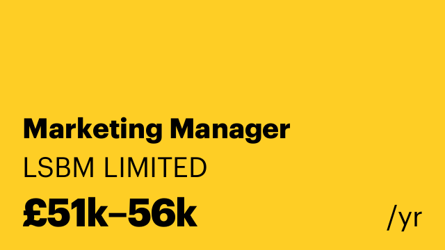 Marketing Manager