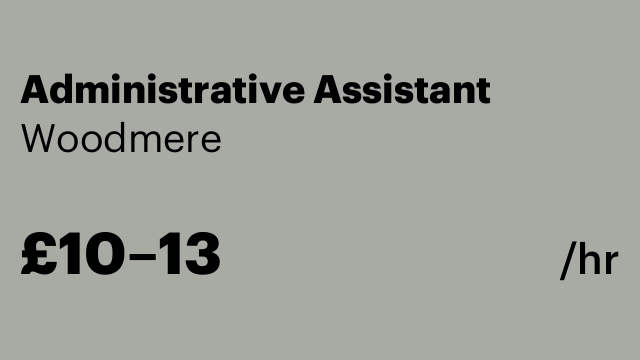 Administrative Assistant