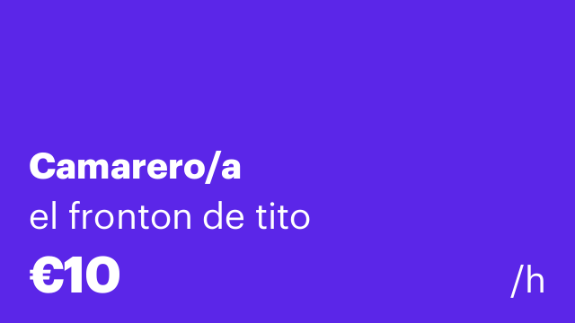 Camarero/a