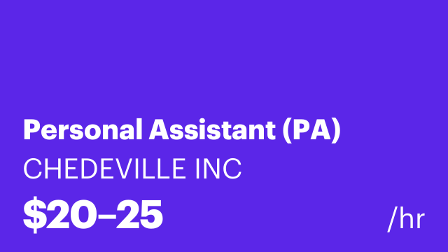Personal Assistant (PA)